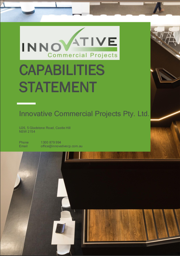 ICP capabilities statement cover