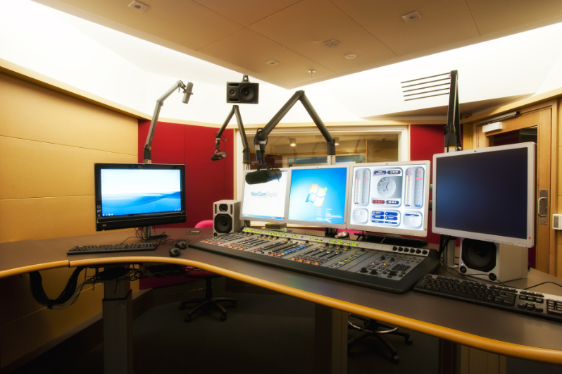 Southern Cross Media sound studio